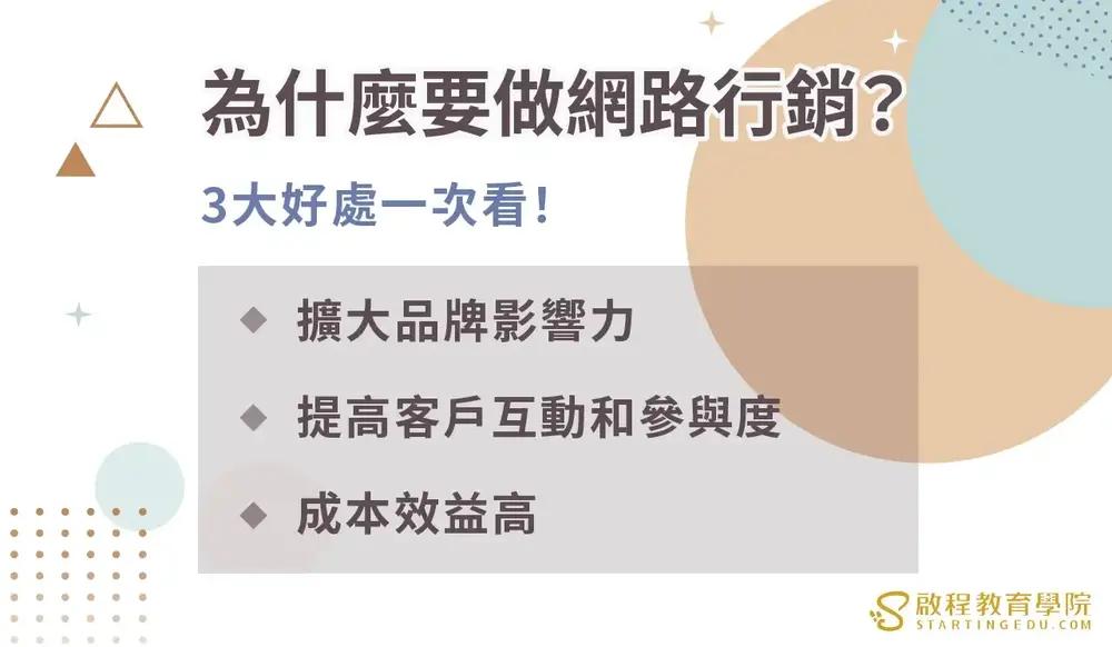 網路行銷是什麼？行銷新手怎麼做？8個步驟讓你輕鬆成為行銷大師！【同場加映：2024網路行銷發展趨勢！】 internet-marketing為什麼要做網路行銷