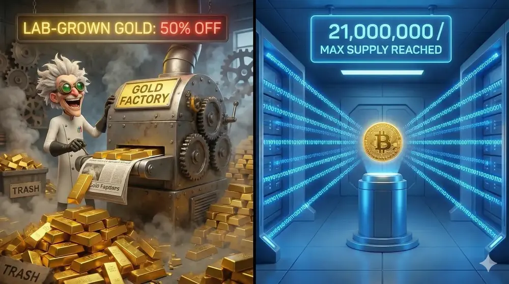 也許未來有天人工合成黃金問世之後會大大影響金價